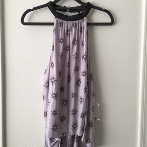 Free People Lavender Halter Top